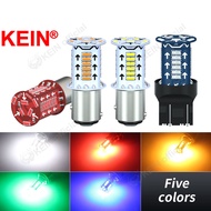 KEIN 2PCS Flowing Water Flash 1156 BA15S 1157 LED Light BAY15D P21/5W T20 7440 7443 Brake Tail Stop 
