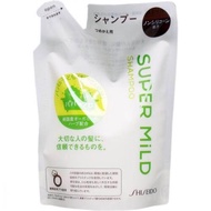 資生堂 SUPER MiLD 草本洗髮乳 無矽靈 補充包 400ml