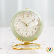 Clock Metal Children Student Alarm Clock Mute Living Room Clock Bedroom Luminous Simple Electronic C