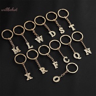 Alphabet Keychain Charms - 26 Initials for Purses & Backpacks