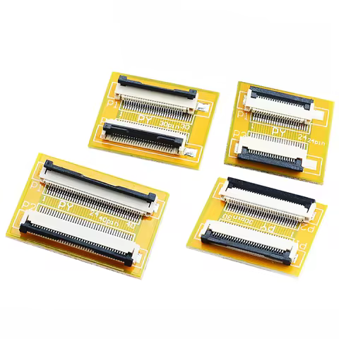 FPC FFC Flexible Flat Cable Extension Board 4 6 8 10 12 16 20 30 40 45 50 54 60PIN AWM 20624 20706 2