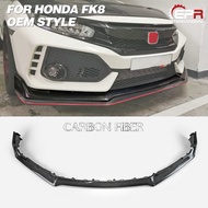 Honda civic FK8 Type R hatchback Carbon bodykit body kit front side rear skirt lip diffuser mugen EV varis OEM spoiler