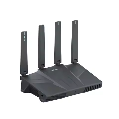 GL.iNet GL-BE6500 (Flint 3e) Dual-band Wi-Fi 7 Home Router 5× 2.5G Ports Robust VPN Capabilities and