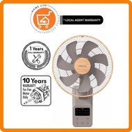 Mistral MWF1454DR-G DC Wall Fan with Remote 14 Inch