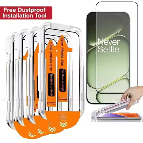 4/3/2/1PCS For Oneplus Nord 6 Glass Oneplus Nord 6 Tempered Glass 9H Full Cover Glue Dust Free Scree