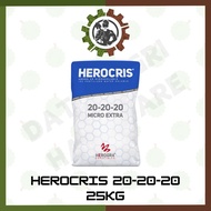 HEROGRA HEROCRIS 20-20-20 FERTILIZER 25KG