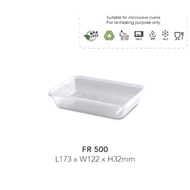 microwaveble rectangular food container (FR500)