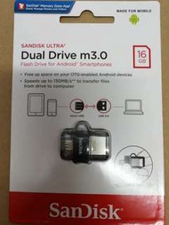 SanDisk 16GB OTG Dual USB 3.0 SDDD3 手指 全新 包郵 #newbieMar19