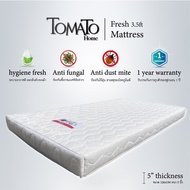Tomato Home ฟูก/ที่นอนเด็กถึงวัยรุ่น FRESH 3.5ฟุต หนา5นิ้ว• แข็ง น้ำหนักเบาเคลื่อนย้ายง่าย• ป้องกันแ