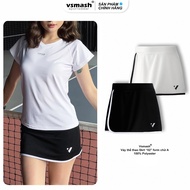 Vsmash Sportwear Badminton Skirt “SKRT 02” – SlimFit Form Sports Skirt-, 2-Layer Lining, Premium 4-W