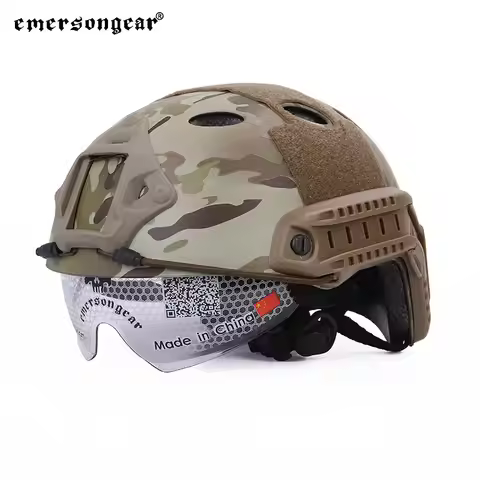 Emersongear Tactical FAST Helmet Protective Goggle PJ Type Airsoft Outdoor Combat Shooting Hunting C