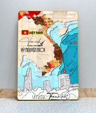 Tranh bản đồ gỗ in 3d bản đồ 34 tỉnh việt nam 3d tráng gương bản đồ gỗ 3D tráng gương 34 tỉnh Việt n