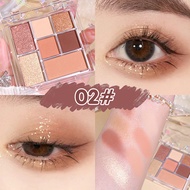 Seven-Color Comprehensive Palette Blusher Hightlight Contour Brightening Long-Lasting Makeup Eyeshad