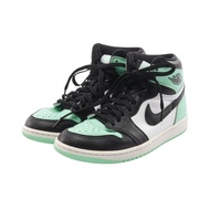 【二手】Nike AIR JORDAN 1 RETRO HIGH OG 女款運動鞋，綠色皮革，二手 B