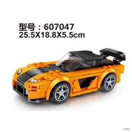 ♚ThreeZui SEMBO Blocks Super Race Car Building Bricks Famous Vehicle Model Speed Educational Birthday Boy Gifts Kids Toy
