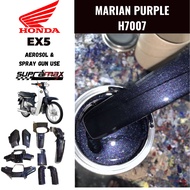 [HONDA EX5 Mariana Purple H7007] Cat Motor Aikka DIY Aerosol Cat Spray Motor Purple Motor Cover| Motor Paint