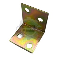 25mmx25mmx25mm L Bracket. Rainbow L Bracket 1'' L Bracket Corner Joint. Bracket 1''. Yellow Zinc 1''