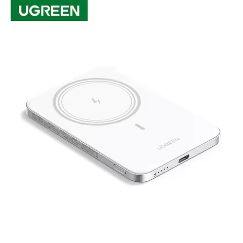 UGREEN Ultra Slim Magnetic Wireless Power Bank 5000mAh 20W Fast Charging Portable 15W Charger Batter