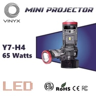 Y7 H4 LED headlamp minie projector vilix