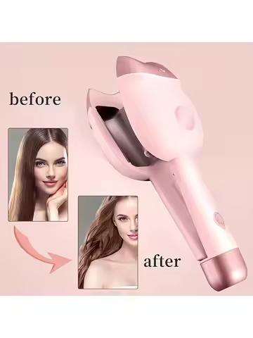 32mm Hair Curler Ceramic Curling Iron Big Wave Deep Wavy Splint Egg Rolls Electric Fast Automatic Ha
