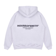 House of Smith Bdg Men's Hoodie Sweater - Hos Essential Hoodie White