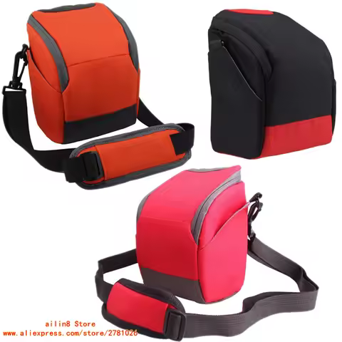 Compact and portable camera bag for canon M6II M200 M100 M10 M3 G1X G5X SX540HS,530,520 SX430IS,420,
