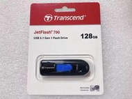TS128GJF790K創見隨身碟JF790 JetFlash790 USB3.1 Gen1 USB隨身碟可伸縮128G