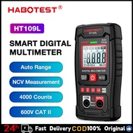 1 Year Warranty👍HABOTEST HT109L Digital Multimeter 600V AC/DC 4000 Counts High-Precision Anti-Burnin
