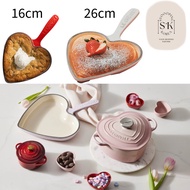 [Le Creuset Korea] Le Creuset Heart Skillet Cast Iron 16cm/26cm