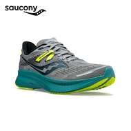 Saucony Men Guide 16 Wide Running Shoes - Fossil / Moss