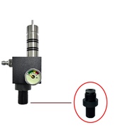 Casual PCP Paintball Cylinder Connection Valve Black