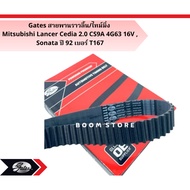 Gates Timing Belt/Timing Mitsubishi Lancer Cedia 2.0 CS9A 4G63 16V Sonata Year 92 No. T167