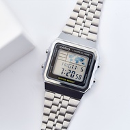 CASIO A500WA-1D DIGITAL STAINLESS STEEL VINTAGE SERIES WATCH