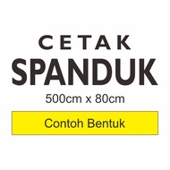 Print Banners 500cm x 80cm