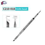 HZY C210 Soldering Iron Tips 002 018 020 For 210 Soldering Iron Universal Compatible T210 Soldering 