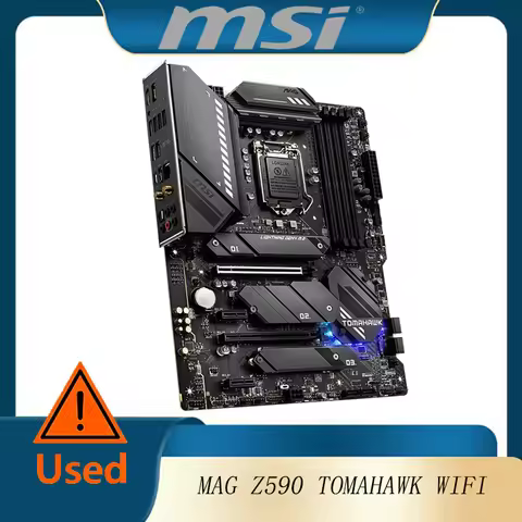 MSI MAG Z590 TOMAHAWK WIFI LGA 1200 ATX Motherboard