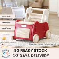 Baby  Push Walker Mini Trolley Push Cart for Kids Learning Walker Early Learning for Baby  Storage W