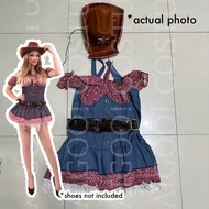 Cowgirl Costume for Women Halloween Cosplay Wild West for Adult Female
