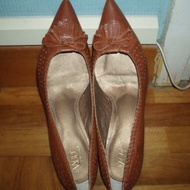 Vago 啡色高跟鞋 Vago shoes Size 36 (減價)