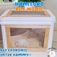 First Come Box Es Krim Modif Kandang Hamster Besar