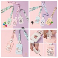 包運到港‼️🌟台灣正版授權🌟 迪士尼，Sanrio- 頸掛伸縮證件套組