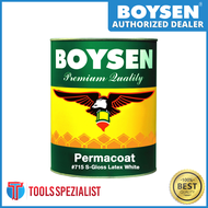 BOYSEN B715 PERMACOAT SG LATEX WHITE 4L