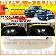 PERODUA KELISA (L700)2001-2007 REAR SPOIELR ROOF SPOILER TAIL TRUNK BOOT LIP WING - MATERIAL ABS CAR