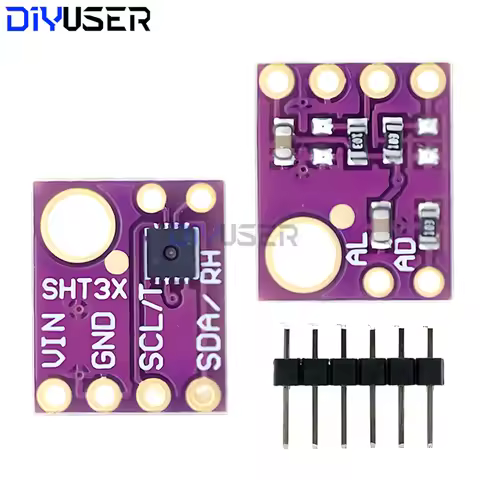 SHT31 Digital Temperature Humidity Sensor I2C Module ±0.3℃ for Arduino Raspberry Pi Smart Home Weath