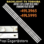 TOSHIBA 49 INCH LED TV BACKLIGHT 49L5995- 49L3965 49 INCH LED TV BACKLIGHT