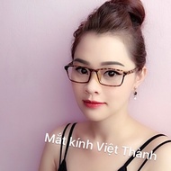 VT98 HCM Leopard-colored close-up glasses, square shape, very pretty tortoiseshell VT98