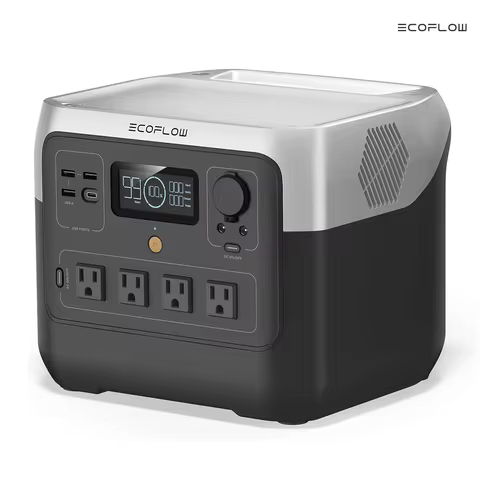 ECOFLOW Portable Power Station RIVER 2 Pro, 768Wh LiFePO4 Battery, 70 Min Fast Charging, 4X800W (X-B
