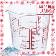 【Made in Japan】HARIO Made in Japan Heat-resistant Glass Measuring Cup 200ml MJC-20-R-BK