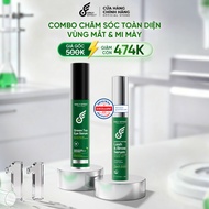 [Combo Serum to Reduce Dark Circles + Eyelash Lengthening Serum] - DAILY EFFECT (15g + 5g)