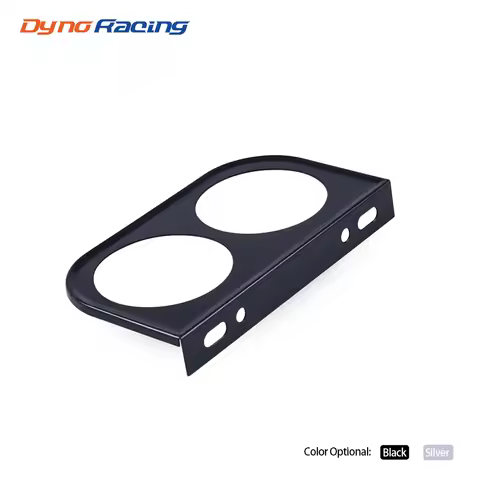 Car Dual Gauge Holder Bracket For 2''52mm Gauge Car Meter Gauge Pod Gauge Holder Dash Mount Dual Car